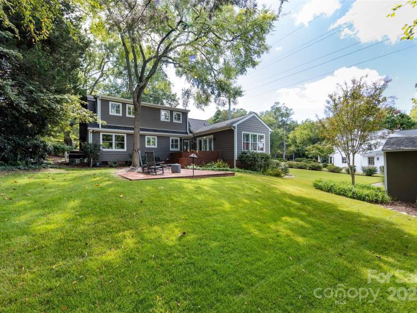757 Concord Road, Davidson, NC 28036.  MLS# CAR4265019, YatesRealty ID 8872. Very private backyard