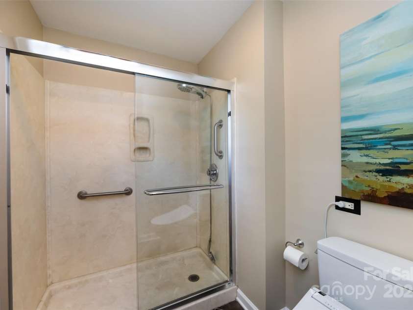 757 Concord Road, Davidson, NC 28036.  MLS# CAR4265019, YatesRealty ID 8872. Walk-in shower in the Primary Bathroom