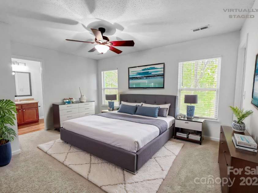 8829 Michaw Court, Charlotte, NC 28269.  MLS# CAR4246491, YatesRealty ID 8872. *This photo has been virtually staged*