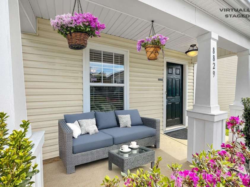 8829 Michaw Court, Charlotte, NC 28269.  MLS# CAR4246491, YatesRealty ID 8872. *This photo has been virtually staged*