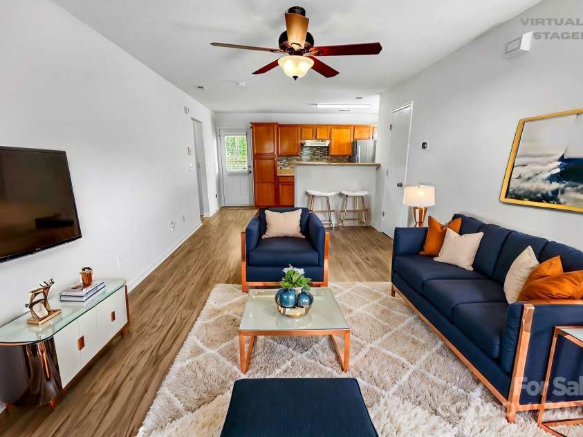 8829 Michaw Court, Charlotte, NC 28269.  MLS# CAR4246491, YatesRealty ID 8872. *This photo has been virtually staged*