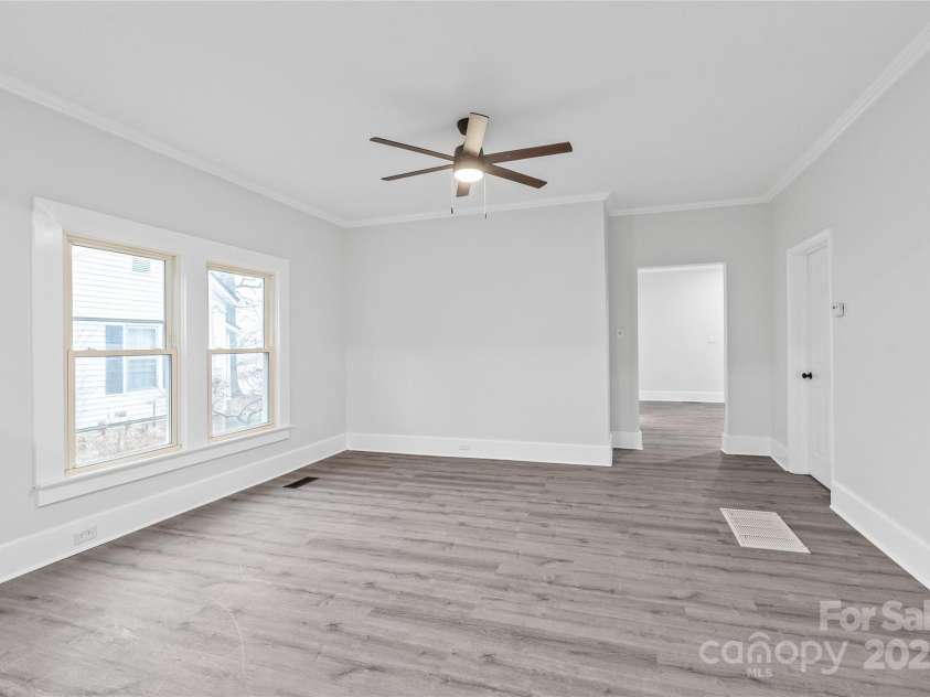 63 3rd Street, Concord, NC 28027.  MLS# CAR4220765, YatesRealty ID 8874. Living room