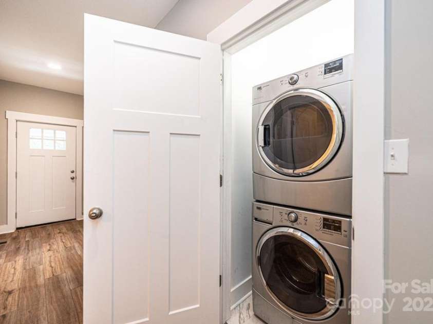 1143 College Avenue, Newton, NC 28658.  MLS# CAR4245448, YatesRealty ID 8885. Laundry closet!