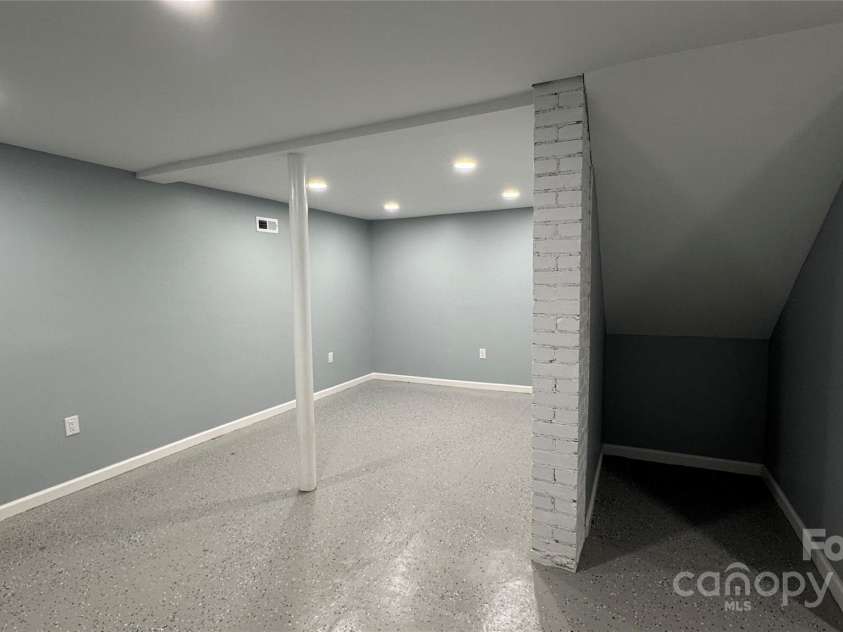 702 Grover Street, Shelby, NC 28150.  MLS# CAR4237734, YatesRealty ID 8888. Basement