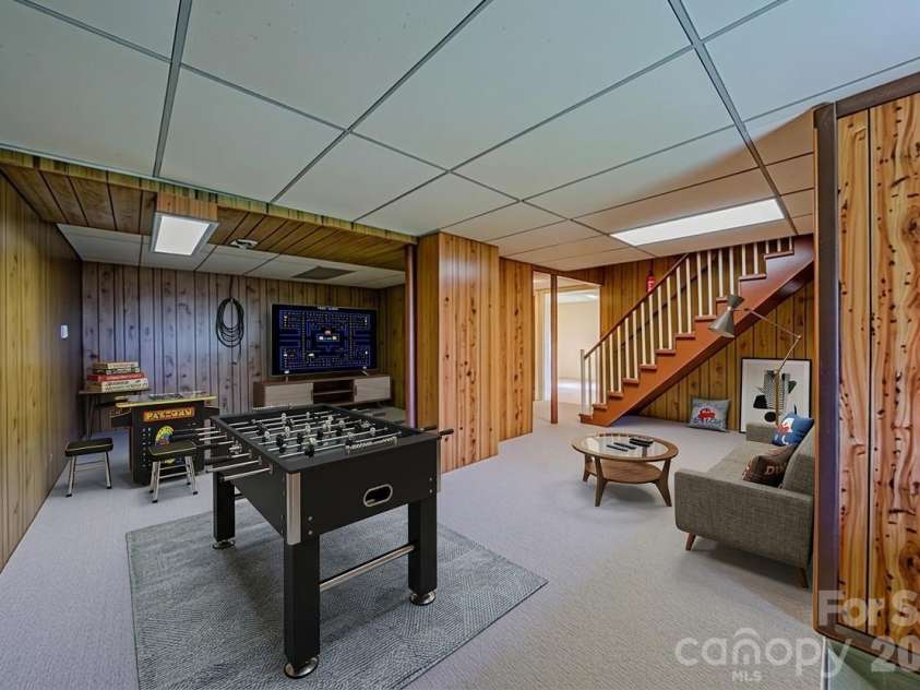 8 Summit Drive, Arden, NC 28704.  MLS# CAR4360548, YatesRealty ID 8889. Virtually Staged Den