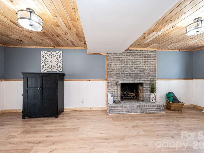 110 Windsor Street, Connelly Springs, NC 28612.  MLS# CAR4351181, YatesRealty ID 8893. Lower level den