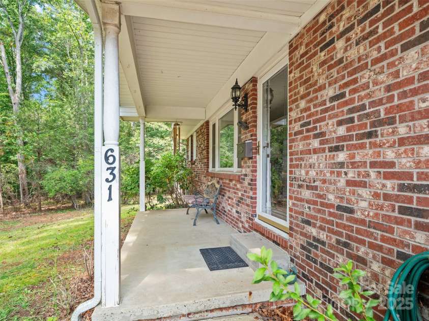 631 Macedonia Road, Asheville, NC 28804.  MLS# CAR4301225, YatesRealty ID 8894. Front Porch
