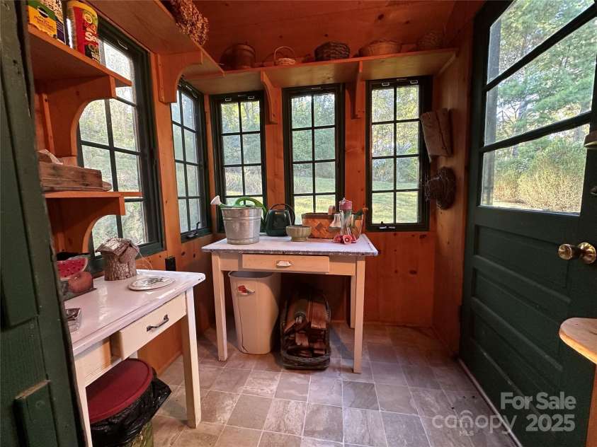 16 Osborn Knob Road, Little Switzerland, NC 28749.  MLS# CAR4307490, YatesRealty ID 89. Rear Entry/Mud Room