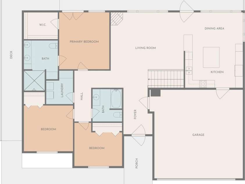 140 Debbie Loop, Waynesville, NC 28786.  MLS# CAR4298832, YatesRealty ID 8900. Main Level