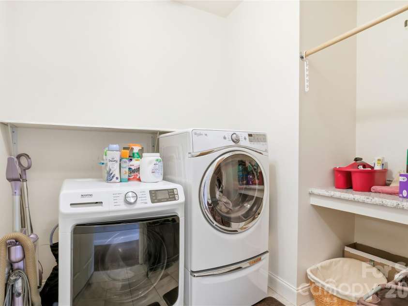 140 Debbie Loop, Waynesville, NC 28786.  MLS# CAR4298832, YatesRealty ID 8900. Main Level Laundry Room