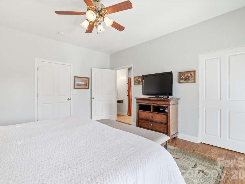 140 Debbie Loop, Waynesville, NC 28786.  MLS# CAR4298832, YatesRealty ID 8900. Primary Bedroom