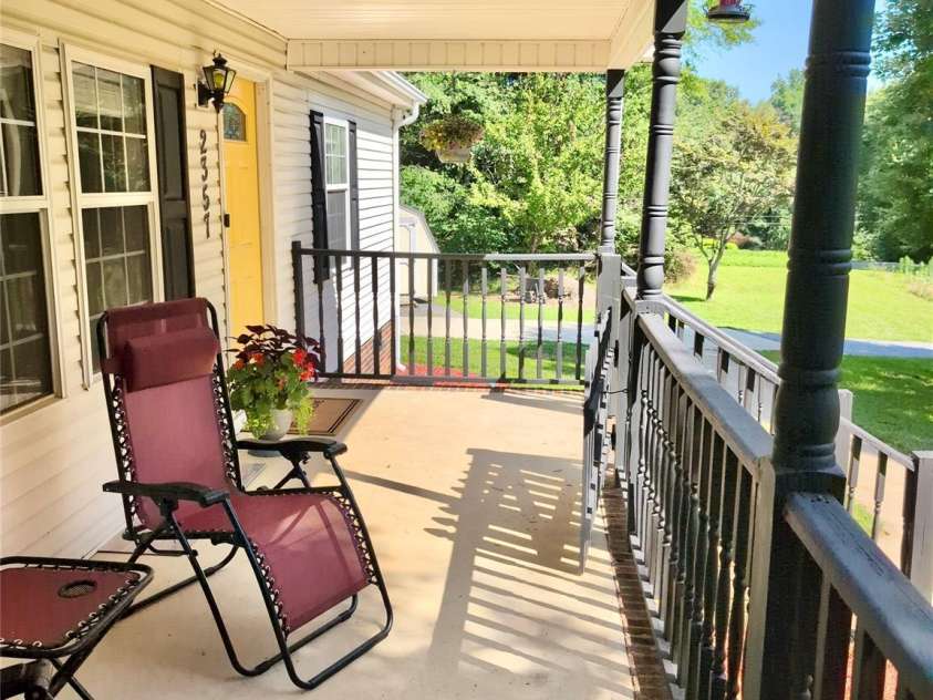2357 Pleasant Hill Church Road, Grover, NC 28073.  MLS# CAR4314841, YatesRealty ID 8900. FRONT PORCH