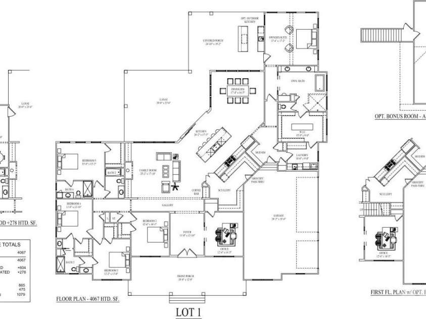 611 Wisteria Vines Trail, Fort Mill, SC 29708.  MLS# CAR4252649, YatesRealty ID 8919. Floor plan with opions.