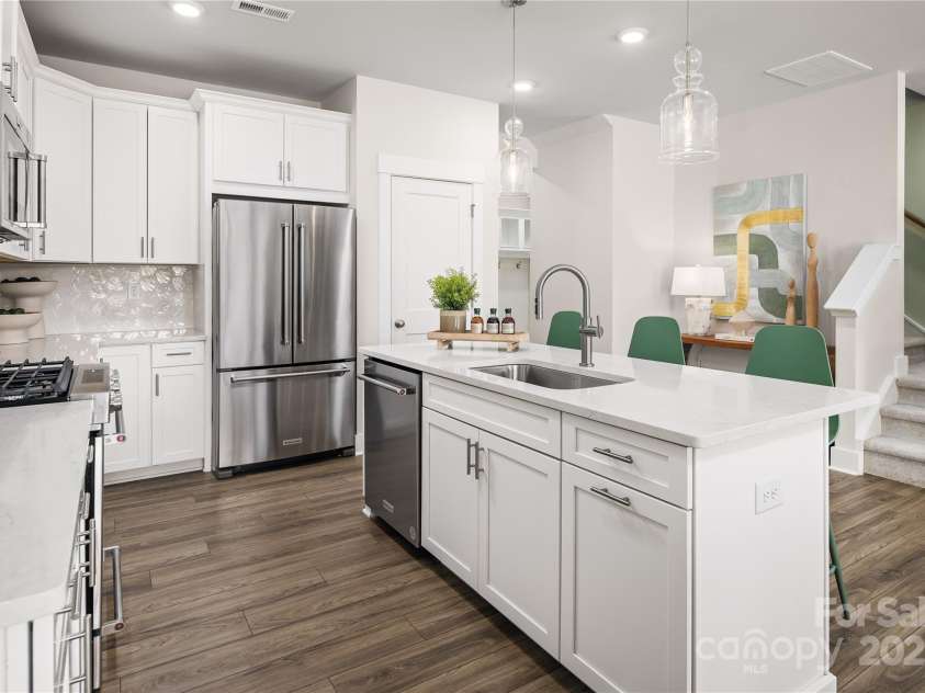 3020 Finchborough Court, Charlotte, NC 28269.  MLS# CAR4223425, YatesRealty ID 892. Photo not representative of home for sale. Photo is of model home, Wylie Elite floor plan.