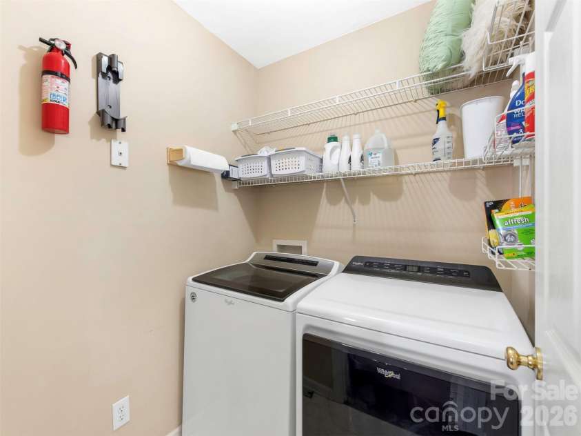2306 Winthorp Ridge Road, Charlotte, NC 28270.  MLS# CAR4364303, YatesRealty ID 8930. Laundry Room is conveniently located on 2nd floor.