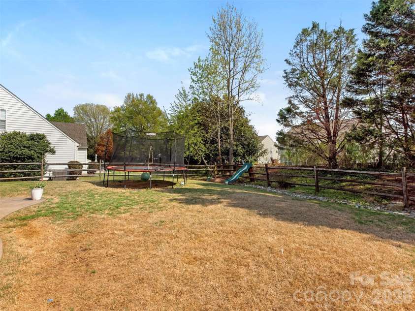 2306 Winthorp Ridge Road, Charlotte, NC 28270.  MLS# CAR4364303, YatesRealty ID 8930. Spacious backyard for playing, relaxing or future gardening!