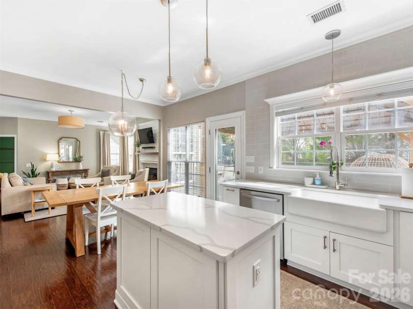 2306 Winthorp Ridge Road, Charlotte, NC 28270.  MLS# CAR4364303, YatesRealty ID 8930. The Kitchen Island includes electrical outlets for convenience when cooking