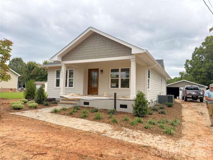 1022 Main Street, Maiden, NC 28650.  MLS# CAR4353220, YatesRealty ID 8933. Before yard was sodded.