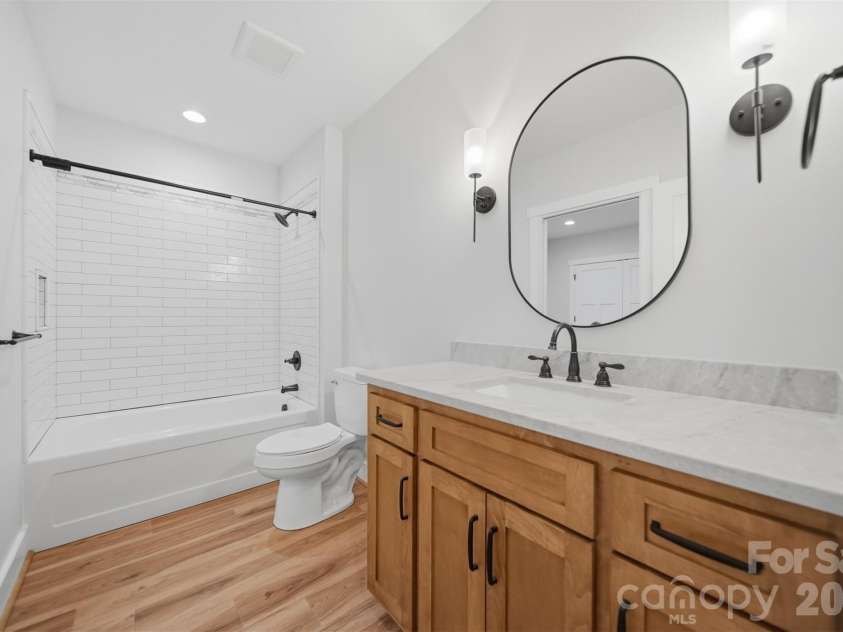 1022 Main Street, Maiden, NC 28650.  MLS# CAR4353220, YatesRealty ID 8933. Guest Bath