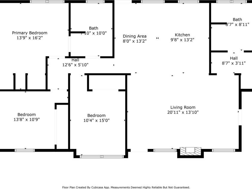 1450 Cane Creek Road, Fletcher, NC 28732.  MLS# CAR4241645, YatesRealty ID 8942. Floor Plan