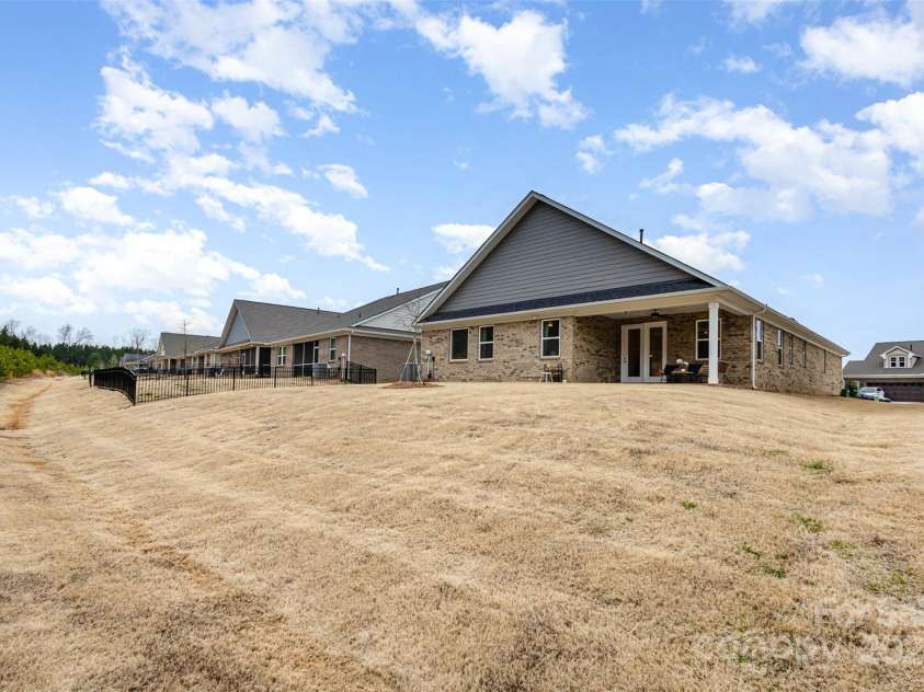 9534 Liberty Hill Drive, Mint Hill, NC 28227.  MLS# CAR4278343, YatesRealty ID 8943. Backyard