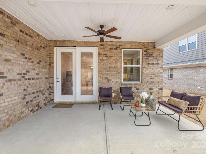 9534 Liberty Hill Drive, Mint Hill, NC 28227.  MLS# CAR4278343, YatesRealty ID 8943. Outdoor Patio