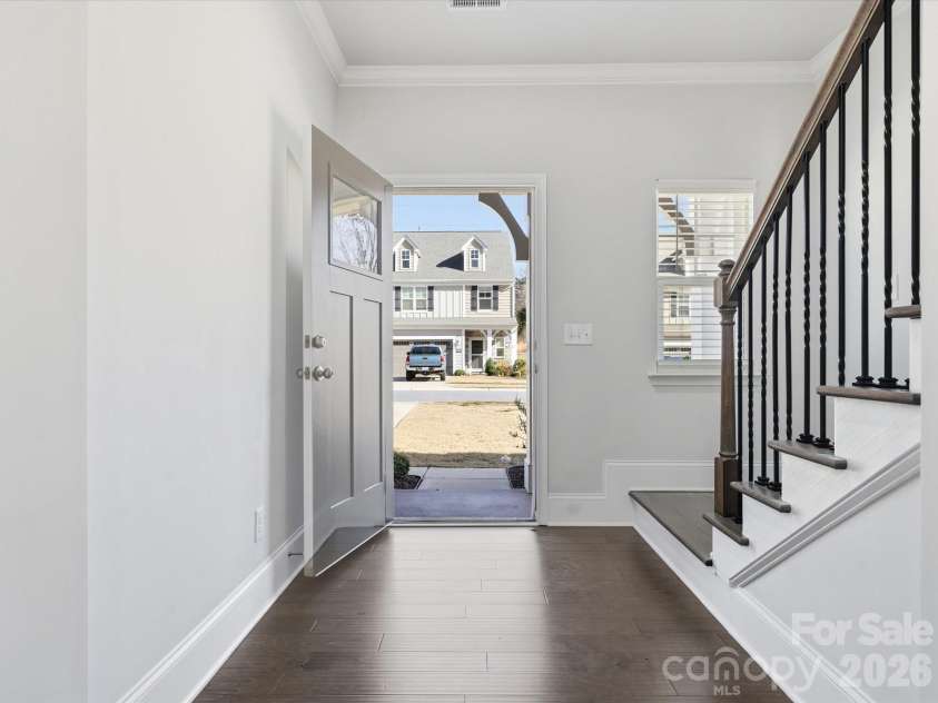 535 Cowans Villa Road, Staley, NC 28164.  MLS# CAR4336147, YatesRealty ID 895. Foyer