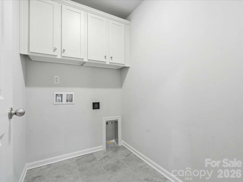 535 Cowans Villa Road, Staley, NC 28164.  MLS# CAR4336147, YatesRealty ID 895. Laundry