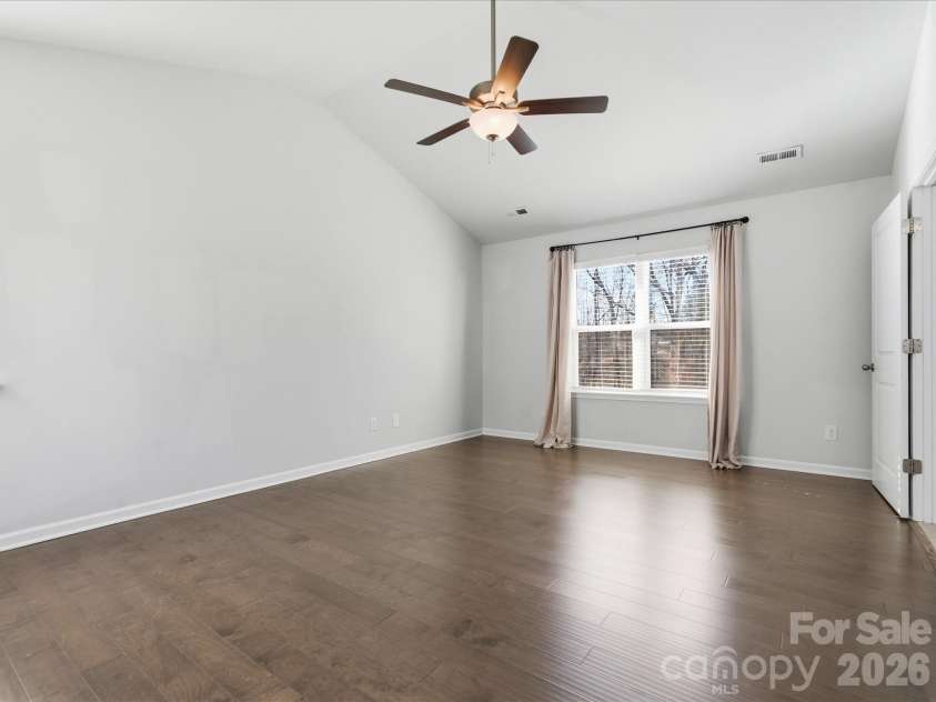 535 Cowans Villa Road, Staley, NC 28164.  MLS# CAR4336147, YatesRealty ID 895. Master bedroom