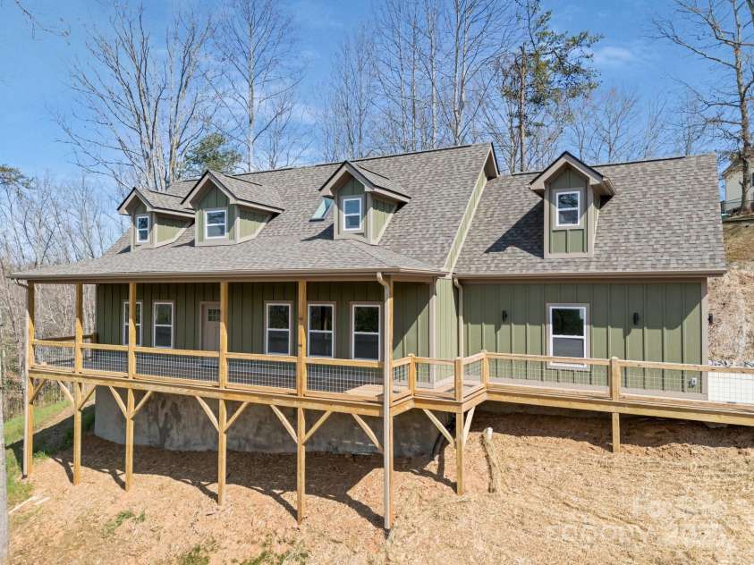 44 Judith Drive, Leicester, NC 28748.  MLS# CAR4193291, YatesRealty ID 8950. Front of House