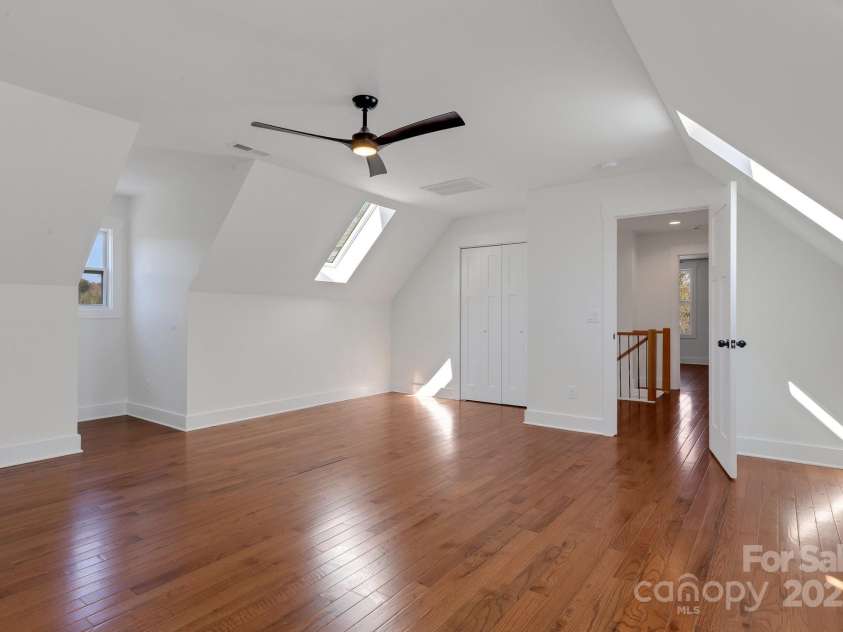 44 Judith Drive, Leicester, NC 28748.  MLS# CAR4193291, YatesRealty ID 8950. Upstairs Family Room