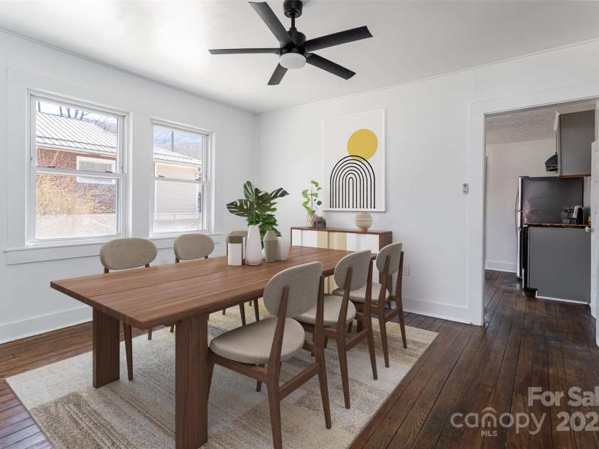 112 Powell Street, Swannanoa, NC 28778.  MLS# CAR4233407, YatesRealty ID 8953. Virtual Staging