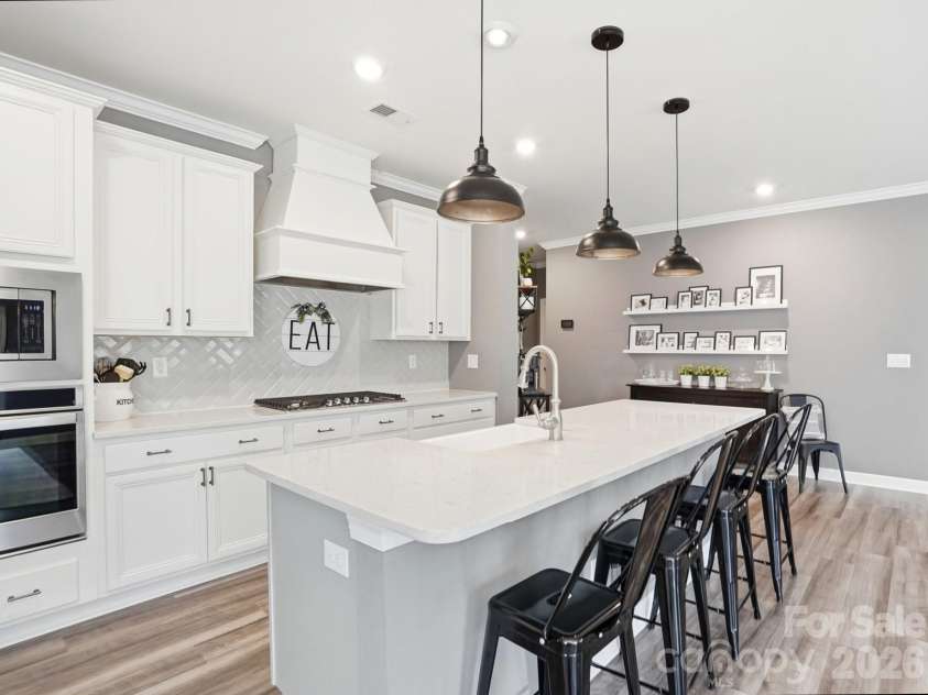2033 Poplar Ridge Drive, Monroe, NC 28110.  MLS# CAR4358486, YatesRealty ID 8957. Chef's Dream Kitchen