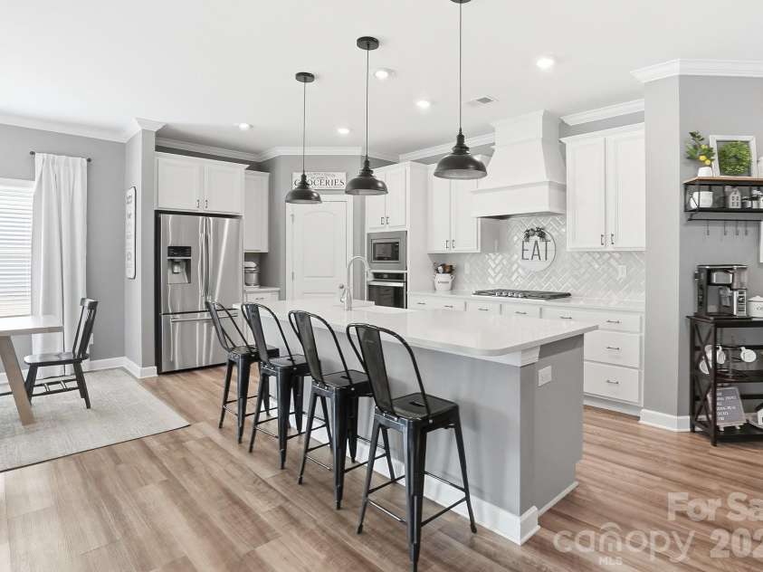 2033 Poplar Ridge Drive, Monroe, NC 28110.  MLS# CAR4358486, YatesRealty ID 8957. Chef's Dream Kitchen