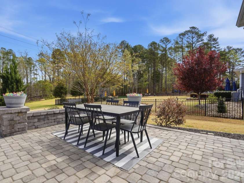 2033 Poplar Ridge Drive, Monroe, NC 28110.  MLS# CAR4358486, YatesRealty ID 8957. Custom Patio