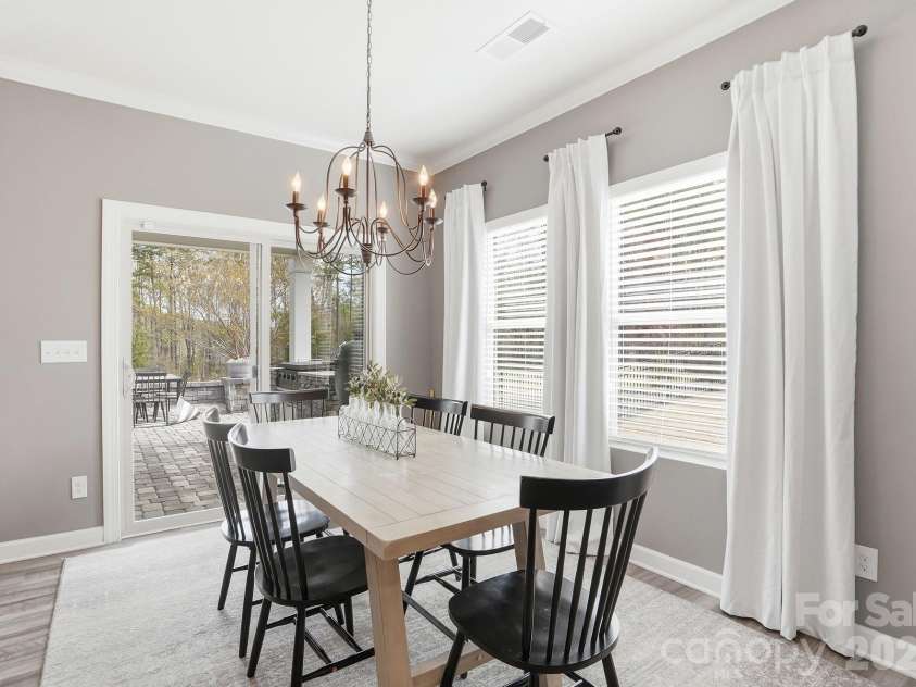 2033 Poplar Ridge Drive, Monroe, NC 28110.  MLS# CAR4358486, YatesRealty ID 8957. Dining Room