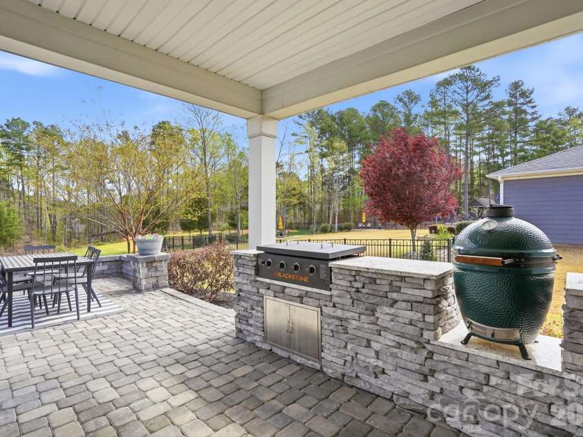 2033 Poplar Ridge Drive, Monroe, NC 28110.  MLS# CAR4358486, YatesRealty ID 8957. Stunning Covered Patio
