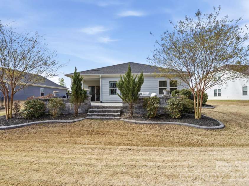 2033 Poplar Ridge Drive, Monroe, NC 28110.  MLS# CAR4358486, YatesRealty ID 8957. Stunning Landscaping