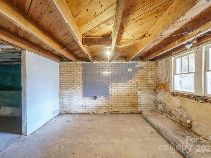 1108 Lutz Street, Valdese, NC 28690.  MLS# CAR4203045, YatesRealty ID 8959. Basement