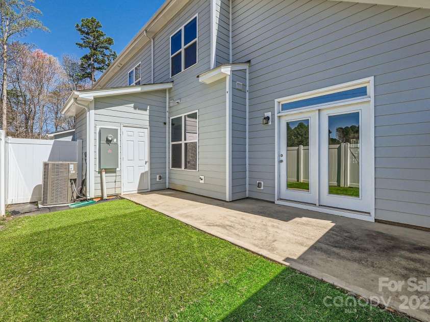 1111 Johns Walk Way, Belmont, NC 28012.  MLS# CAR4239700, YatesRealty ID 8960. Backyard view w/ storage shed