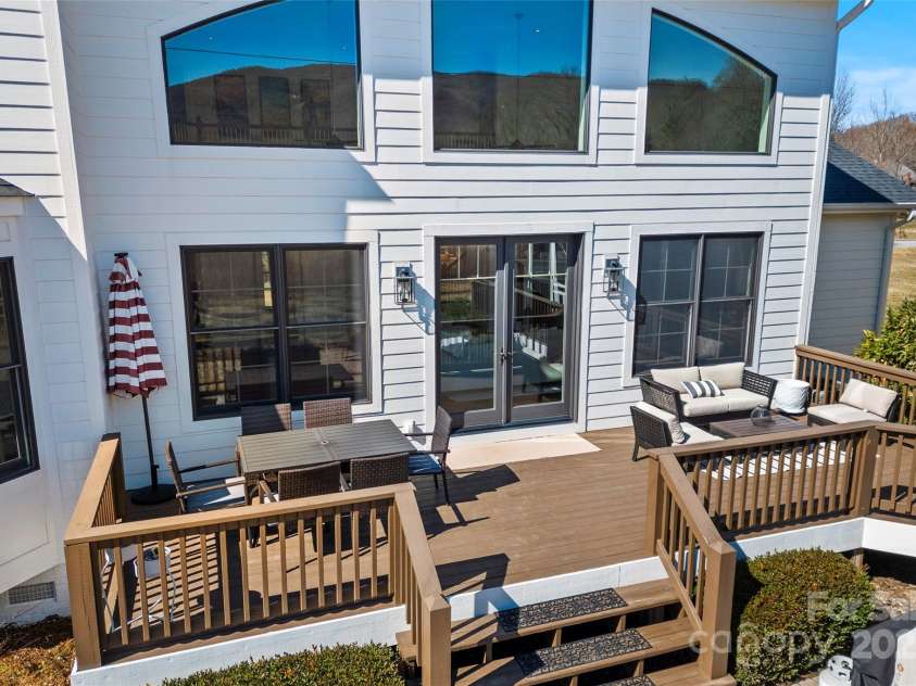 28 Sovereign Lane, Fairview, NC 28730.  MLS# CAR4226079, YatesRealty ID 8961. Outdoor living at its best!