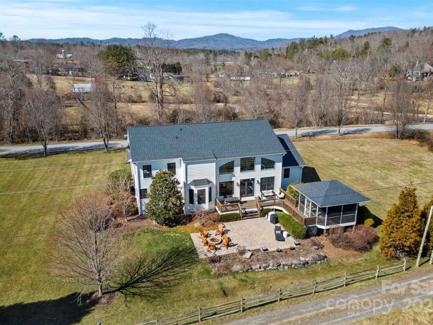 28 Sovereign Lane, Fairview, NC 28730.  MLS# CAR4226079, YatesRealty ID 8961. Surrounded by beauty
