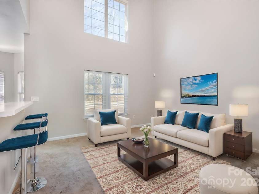 3821 Bullard Street, Charlotte, NC 28208.  MLS# CAR4218607, YatesRealty ID 8967. Virtually Staged