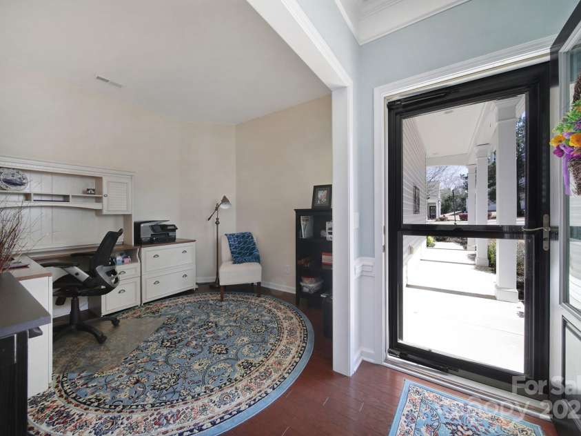 5011 Broad Lane, Fort Mill, SC 29707.  MLS# CAR4239090, YatesRealty ID 8969. Foyer + Office