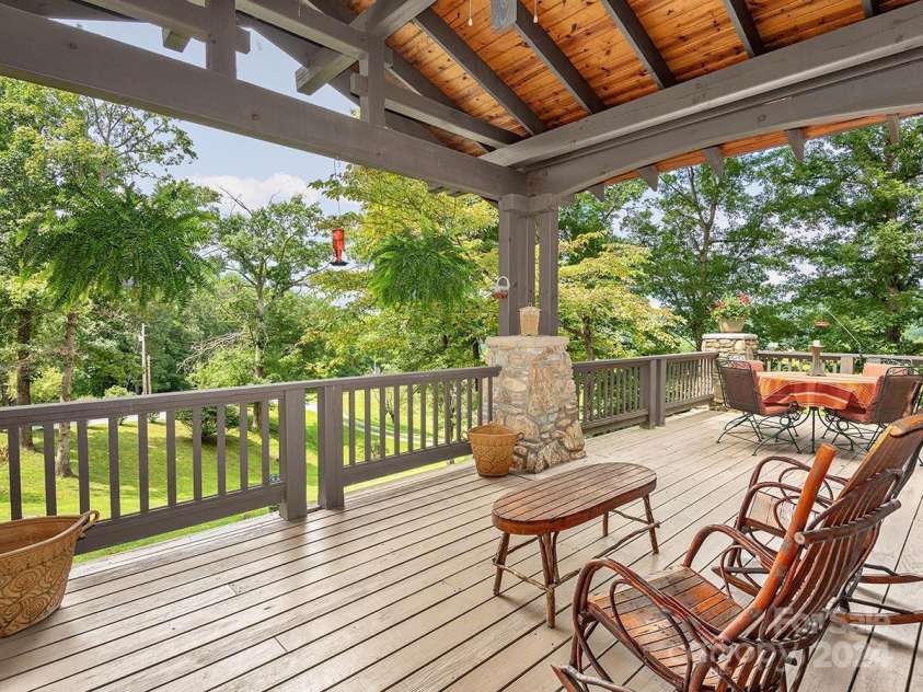 184 Upper White Oak Road, Mars Hill, NC 28754.  MLS# CAR4187288, YatesRealty ID 897. Enjoy the cool mountain evenings and your covered front porch.