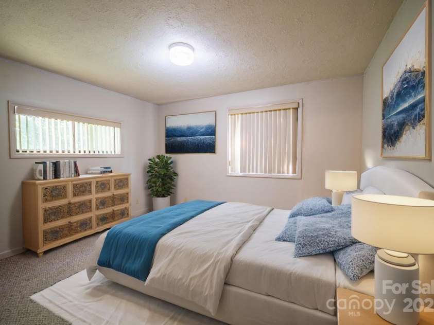 116 Bradshaw Avenue, Hendersonville, NC 28792.  MLS# CAR4179675, YatesRealty ID 8970. 2nd BR staged