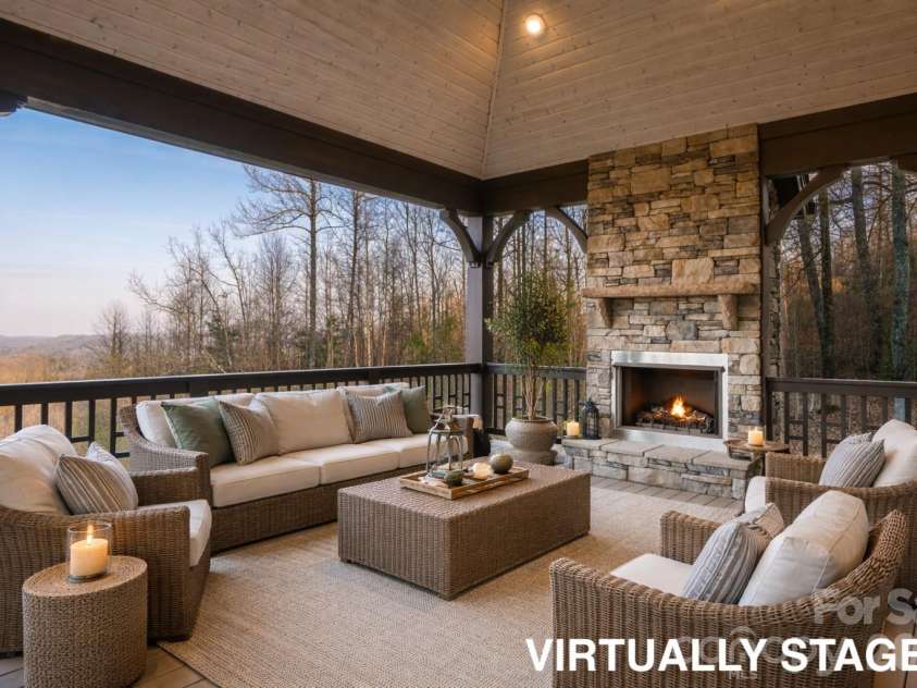 527 Falkirk Way, Zirconia, NC 28790.  MLS# CAR4364609, YatesRealty ID 8977. Enjoy effortless outdoor living