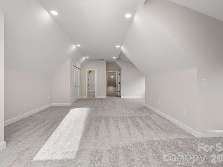 527 Falkirk Way, Zirconia, NC 28790.  MLS# CAR4364609, YatesRealty ID 8977. Upper Level En-Suite Bedroom