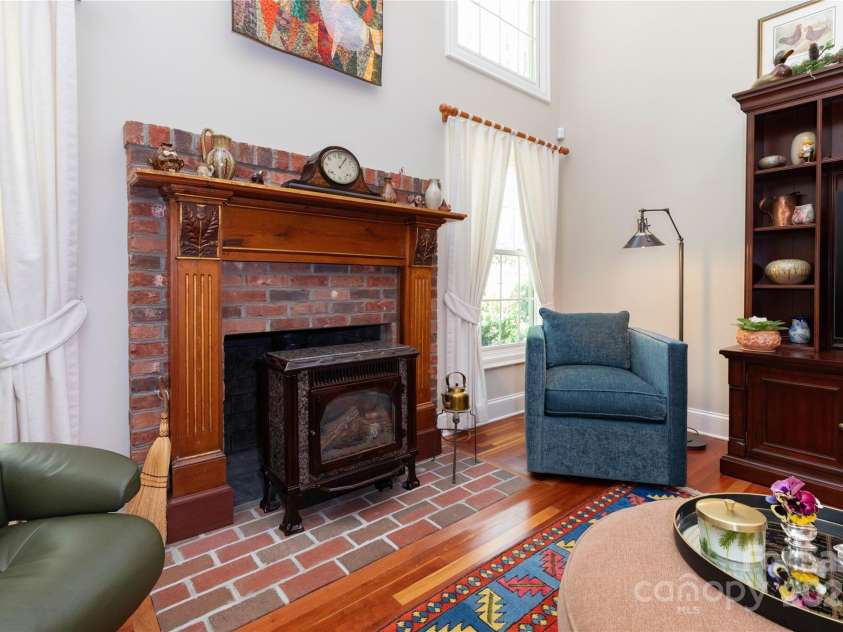 723 Merrills Cove Road, Asheville, NC 28803.  MLS# CAR4249299, YatesRealty ID 8978. Family Room / Den