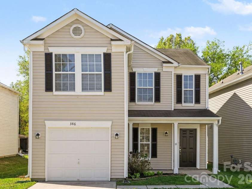 386 Morning Dew Drive, Concord, NC 28025.  MLS# CAR4363210, YatesRealty ID 8981. 